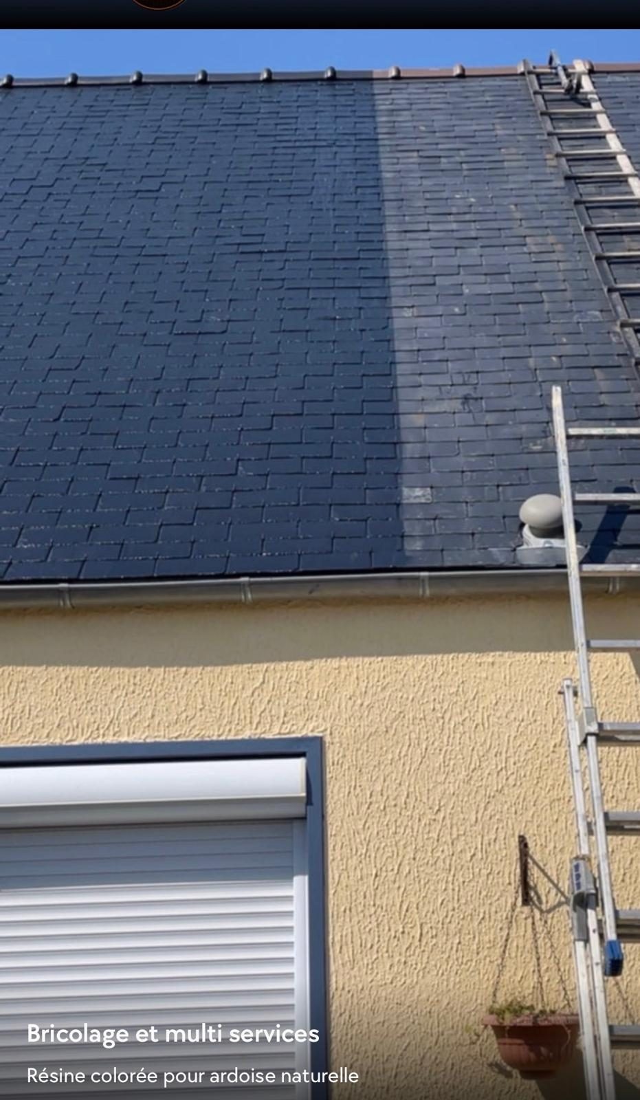 Chantier ravalement et toiture - Joyce Rénovation Finistère