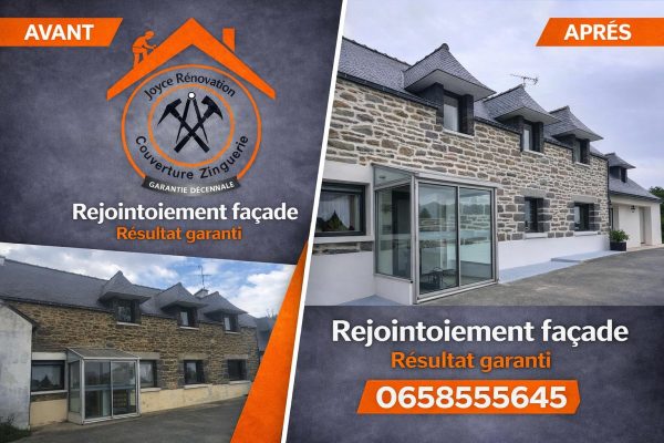 Chantier ravalement - Joyce Rénovation